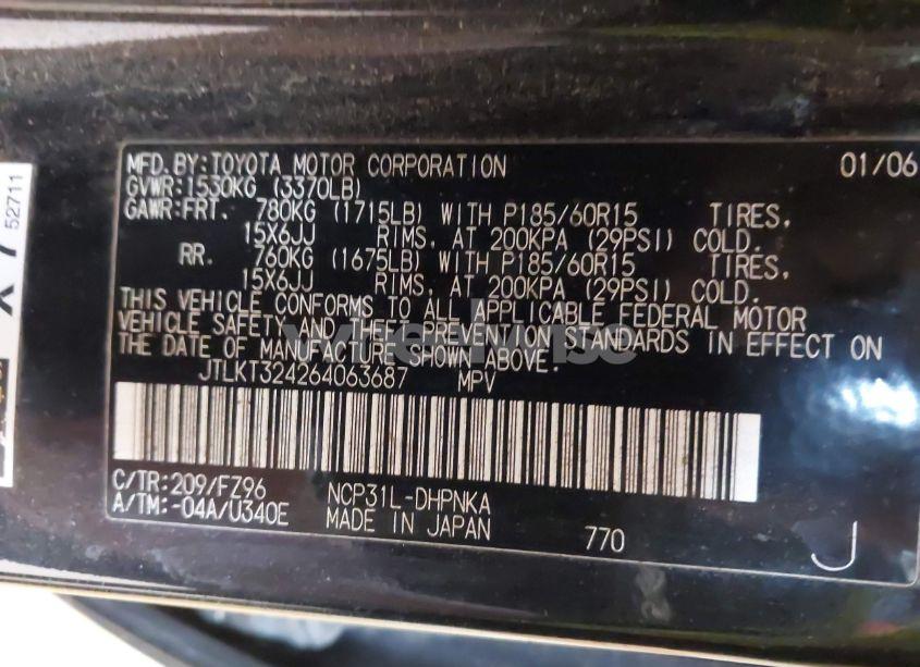 Photo 9 of 2006 Scion Xb N/A (VIN JTLKT324264063687)
