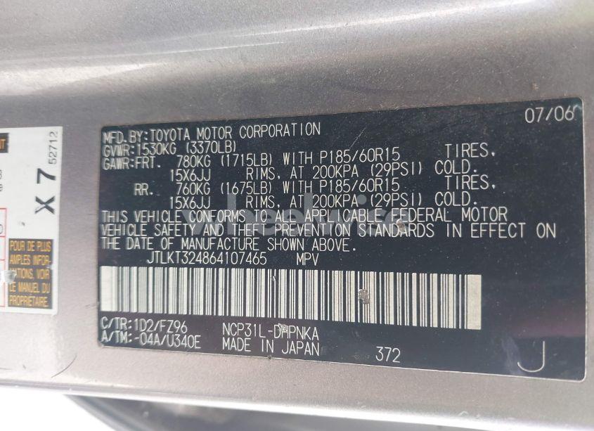 Photo 9 of 2006 Scion Xb N/A (VIN JTLKT324864107465)