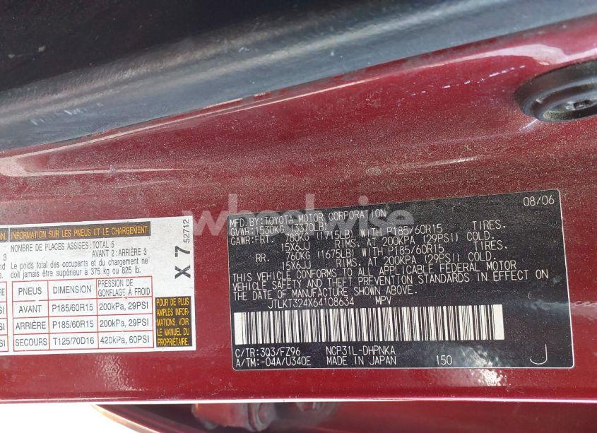 Photo 9 of 2006 Scion Xb N/A (VIN JTLKT324X64108634)