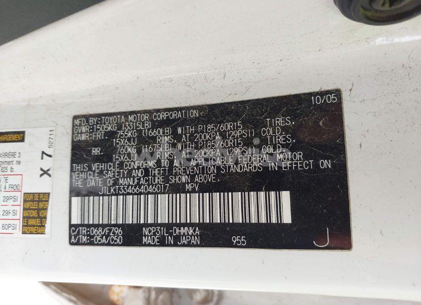 Photo 9 of 2006 Scion Xb N/A (VIN JTLKT334664046017)