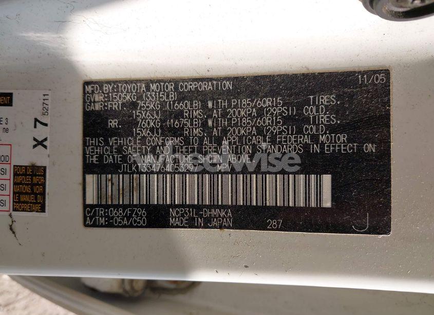 Photo 9 of 2006 Scion Xb N/A (VIN JTLKT334764053297)