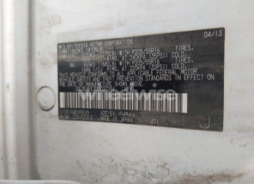 Photo 9 of 2013 Scion Xb N/A (VIN JTLZE4FE7DJ037294)