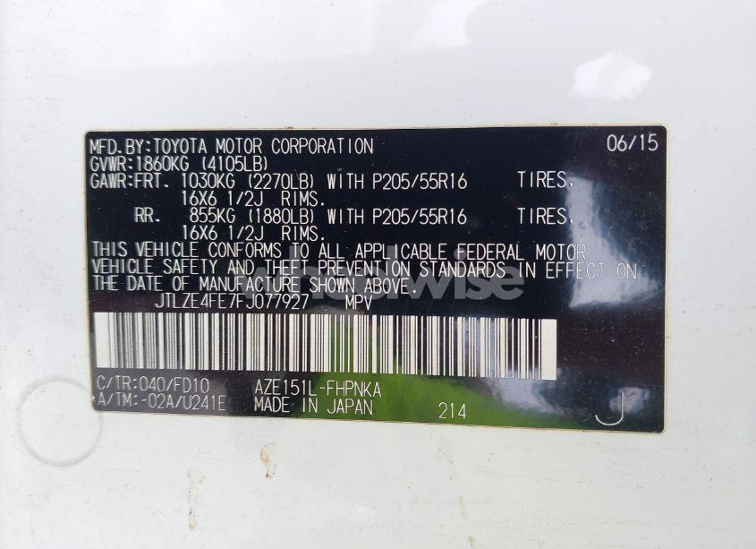 Photo 9 of 2015 Scion Xb N/A (VIN JTLZE4FE7FJ077927)