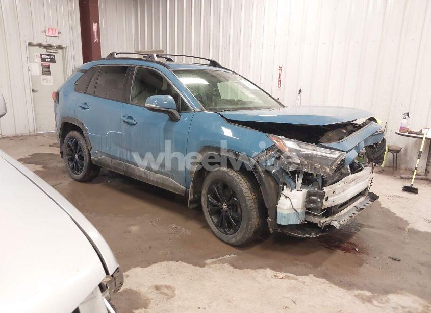 2022 Toyota Rav4 HYBRID SE (VIN JTM16RFV5ND050578) main photo