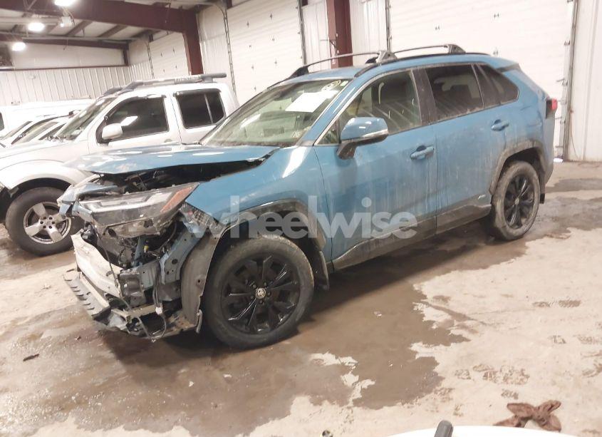 Photo 2 of 2022 Toyota Rav4 HYBRID SE (VIN JTM16RFV5ND050578)