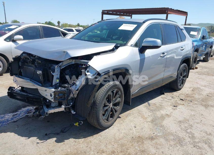 Photo 2 of 2022 Toyota Rav4 HYBRID SE (VIN JTM16RFV7ND062263)
