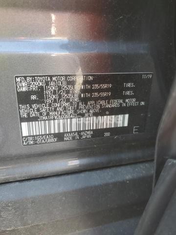 Photo 11 of 2020 TOYOTA RAV4 XLE PREMIUM (VIN JTMA1RFV2LD051473)