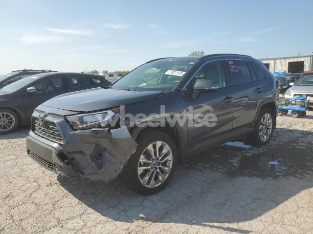 Photo 3 of 2020 TOYOTA RAV4 XLE PREMIUM (VIN JTMA1RFV2LD051473)
