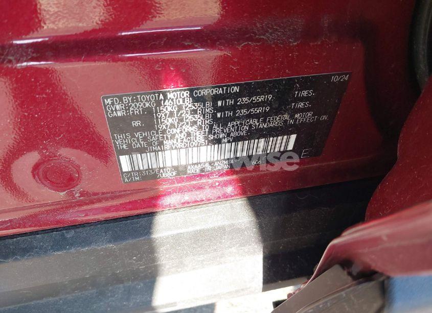 Photo 9 of 2024 Toyota Rav4 XLE PREMIUM (VIN JTMA1RFV9RD109751)