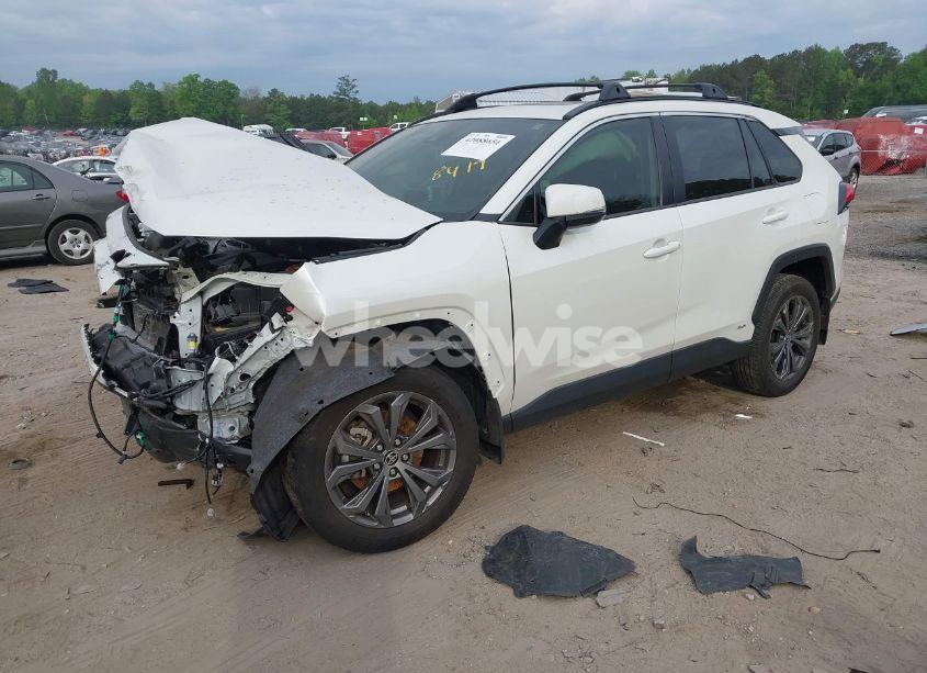 Photo 2 of 2022 Toyota Rav4 HYBRID XLE PREMIUM (VIN JTMB6RFV9ND078419)