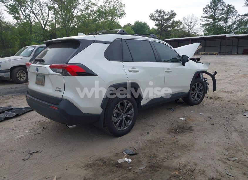 Photo 4 of 2022 Toyota Rav4 HYBRID XLE PREMIUM (VIN JTMB6RFV9ND078419)