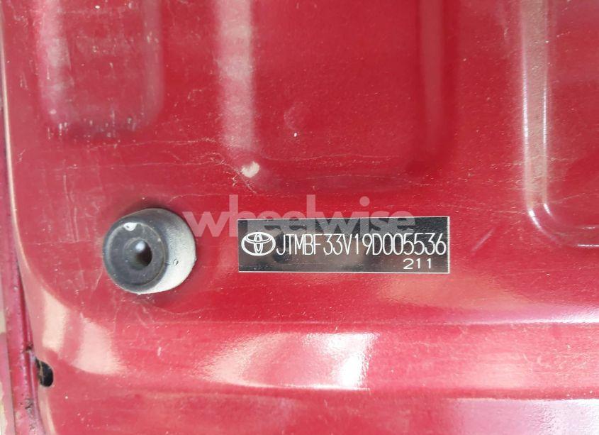 Photo 9 of 2009 Toyota Rav4 (VIN JTMBF33V19D005536)