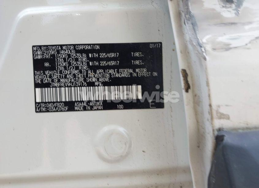 Photo 9 of 2017 Toyota Rav4 LE (VIN JTMBFREV9HJ139176)