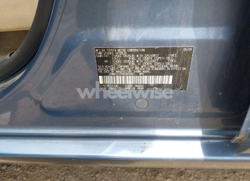 Photo 9 of 2009 Toyota Rav4 LIMITED V6 (VIN JTMBK31V995080848)