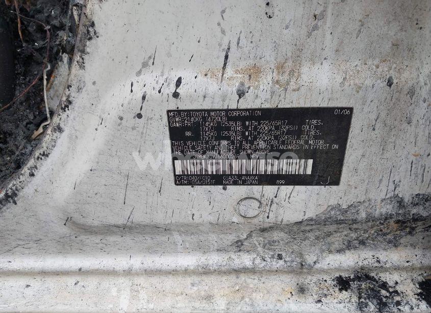 Photo 9 of 2006 Toyota Rav4 BASE V6 (VIN JTMBK33V766000269)