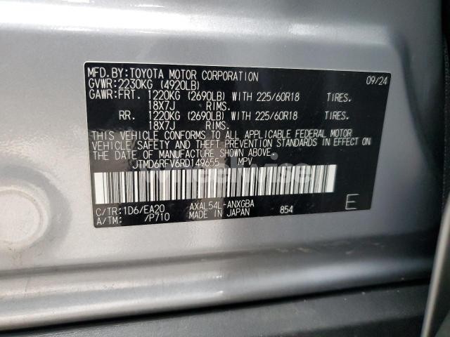 Photo 9 of 2024 TOYOTA RAV4 LIMITED (VIN JTMD6RFV6RD******)