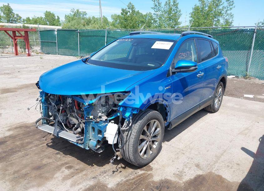Photo 2 of 2017 Toyota Rav4 HYBRID LIMITED (VIN JTMDJREV1HD118313)