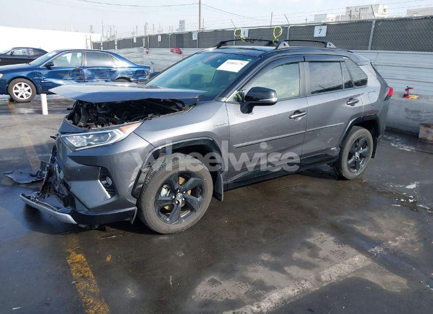Photo 2 of 2021 Toyota Rav4 HYBRID XSE (VIN JTME6RFV0MD515574)