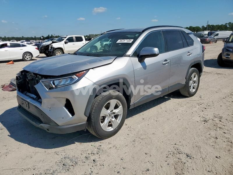 Photo 12 of 2021 TOYOTA RAV4 XLE (VIN JTME6RFVXND519584)