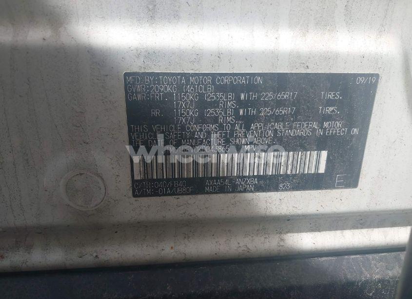 Photo 9 of 2019 Toyota Rav4 LE (VIN JTMG1RFV0KD043865)