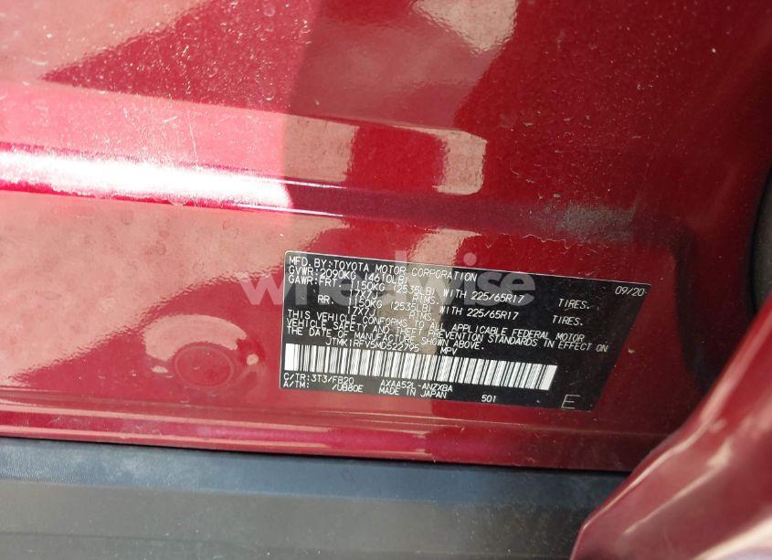 Photo 9 of 2021 Toyota Rav4 LE (VIN JTMK1RFV5MD522795)