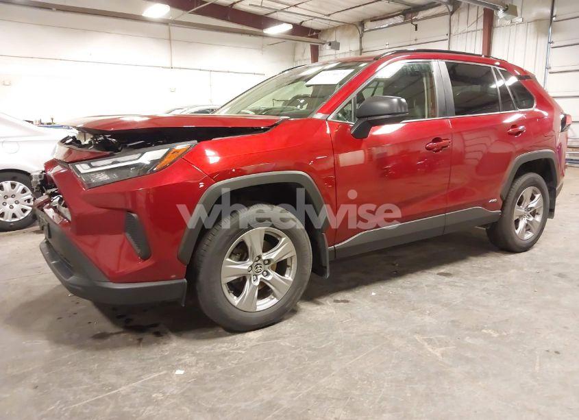Photo 2 of 2023 Toyota Rav4 HYBRID LE (VIN JTMLWRFV6PD172121)