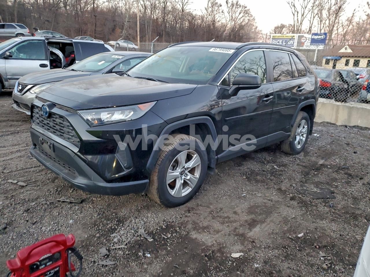2021 TOYOTA RAV4 LE (VIN JTMLWRFV7MD134666) main photo