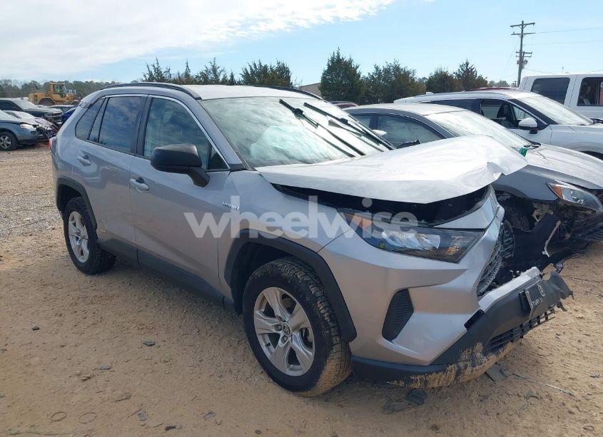 2021 Toyota Rav4 HYBRID LE (VIN JTMLWRFV8MD129136) main photo