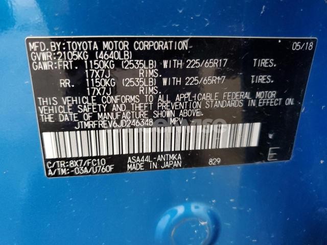 Photo 4 of 2018 TOYOTA RAV4 ADVENTURE (VIN JTMRFREV6JD246348)