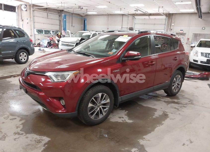 Photo 2 of 2018 Toyota Rav4 HYBRID XLE (VIN JTMRJREV7JD187227)