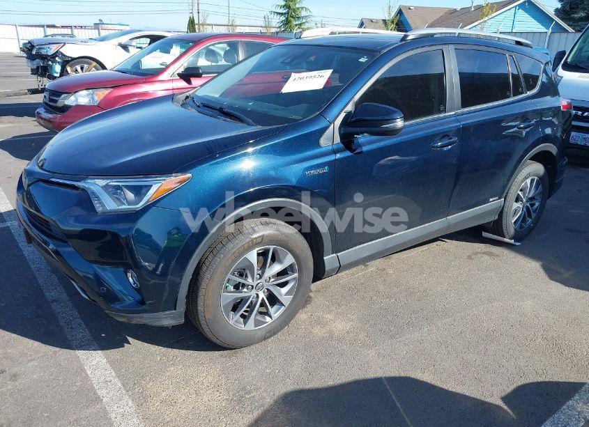 Photo 2 of 2017 Toyota Rav4 HYBRID XLE (VIN JTMRJREV9HD146768)