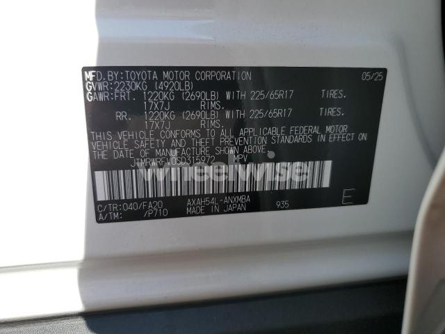 Photo 12 of 2025 TOYOTA RAV4 XLE (VIN JTMRWRFV0SD315972)