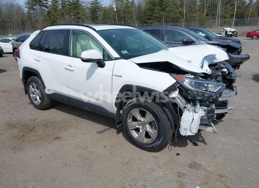 2019 Toyota Rav4 HYBRID XLE (VIN JTMRWRFV2KD022588) main photo