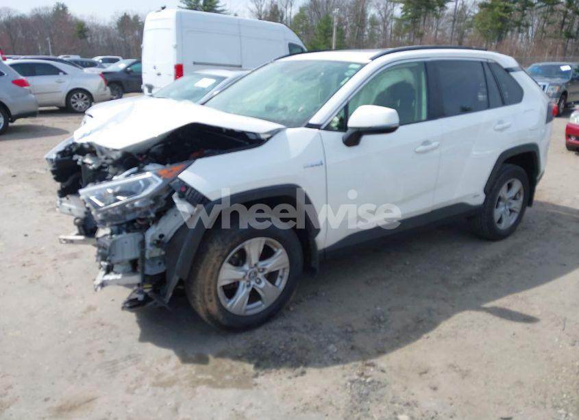 Photo 2 of 2019 Toyota Rav4 HYBRID XLE (VIN JTMRWRFV2KD022588)