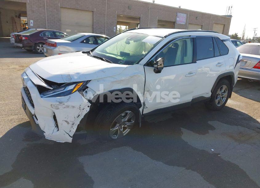 Photo 2 of 2023 Toyota Rav4 HYBRID XLE (VIN JTMRWRFV3PD206493)