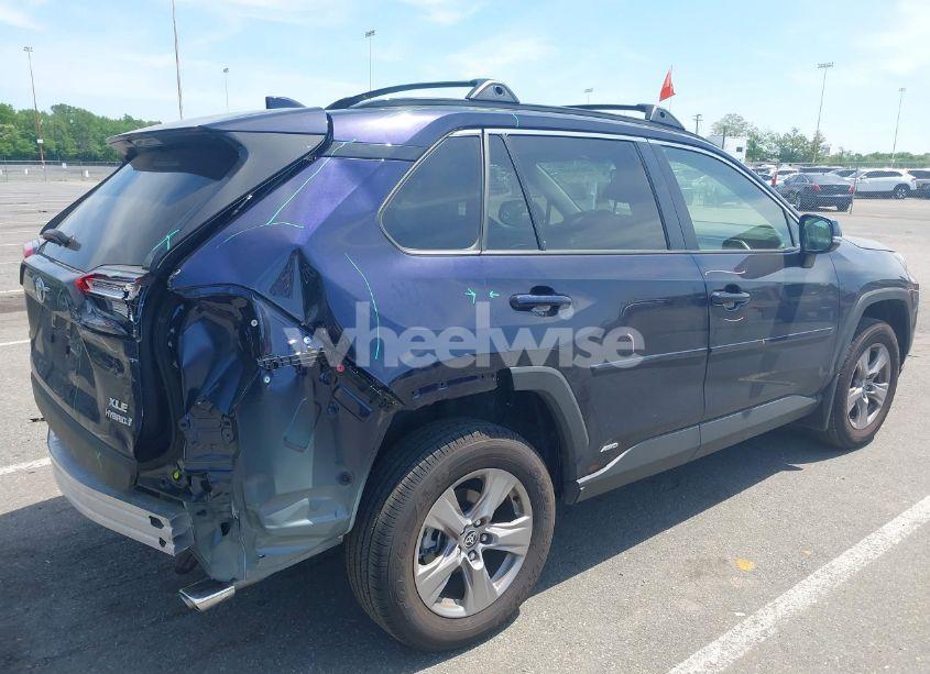 Photo 4 of 2024 Toyota Rav4 HYBRID XLE (VIN JTMRWRFVXRJ058637)