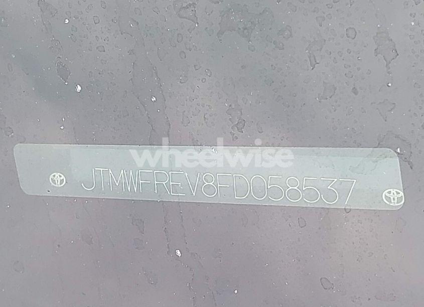 Photo 9 of 2015 Toyota Rav4 XLE (VIN JTMWFREV8FD058537)