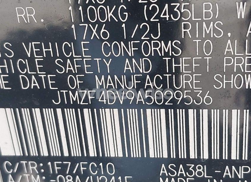 Photo 9 of 2010 Toyota Rav4 (VIN JTMZF4DV9A5029536)