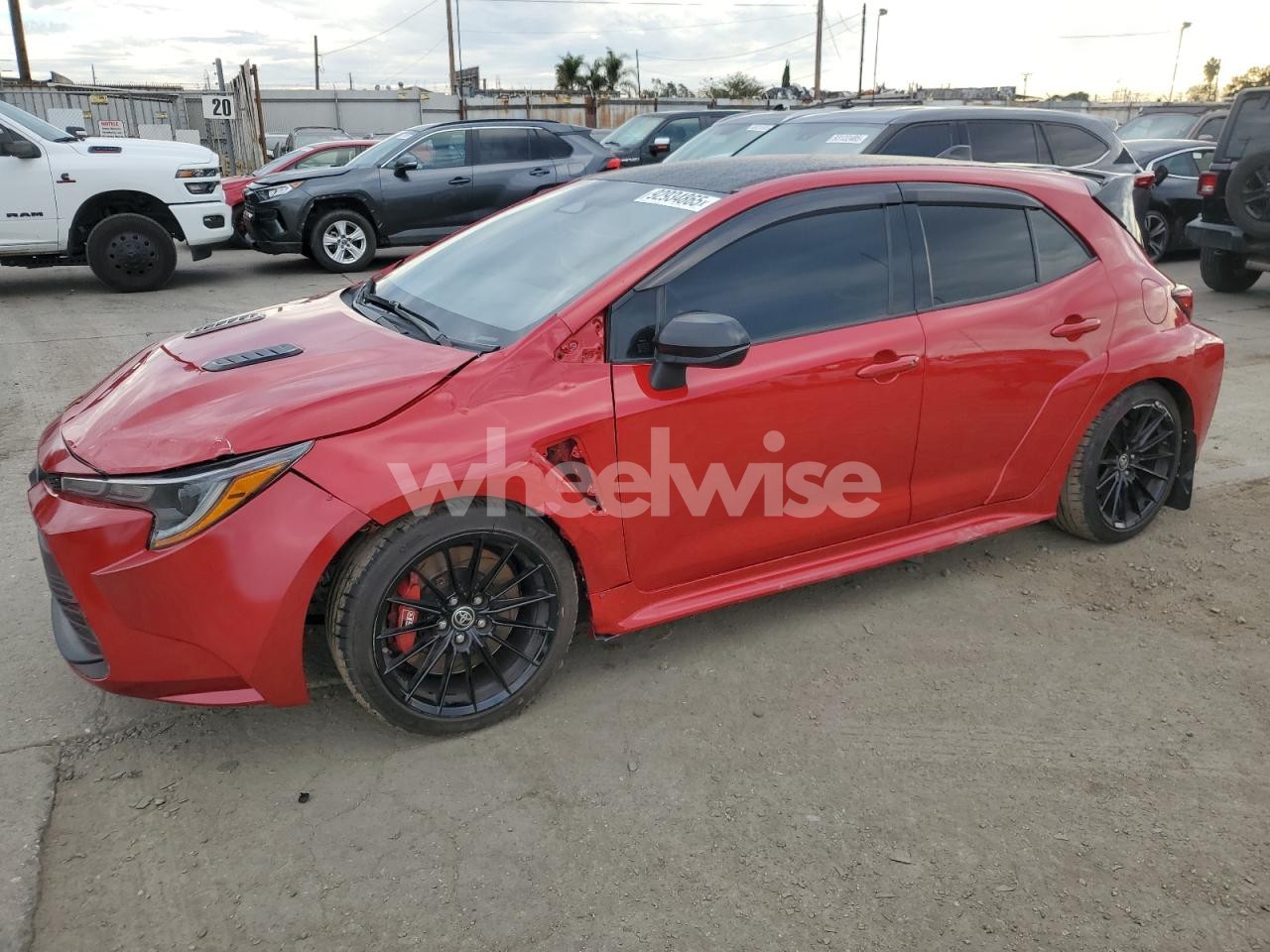 2023 TOYOTA GR COROLLA CORE (VIN JTNABAAE1PA003729) main photo