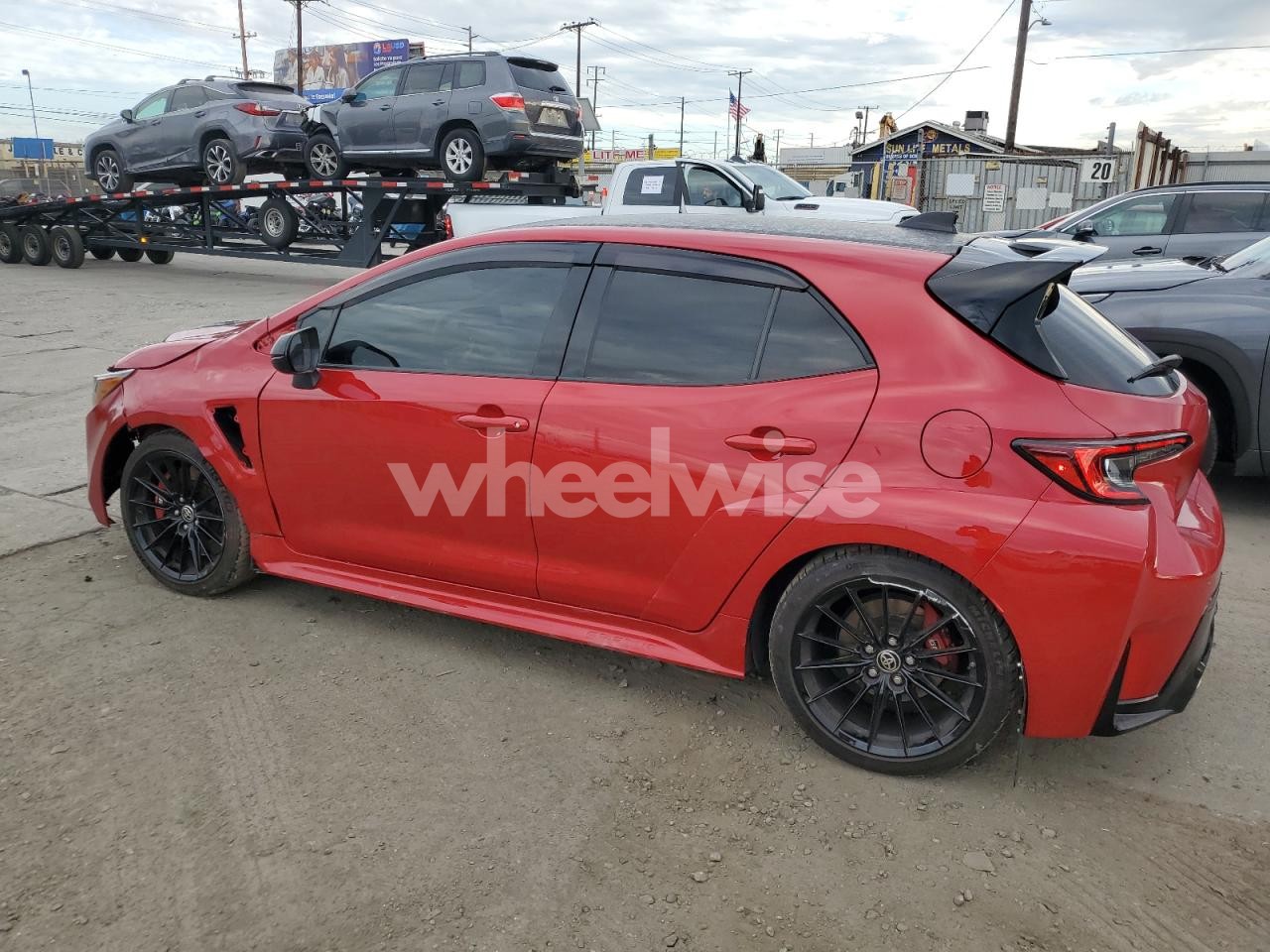 Photo 2 of 2023 TOYOTA GR COROLLA CORE (VIN JTNABAAE1PA003729)