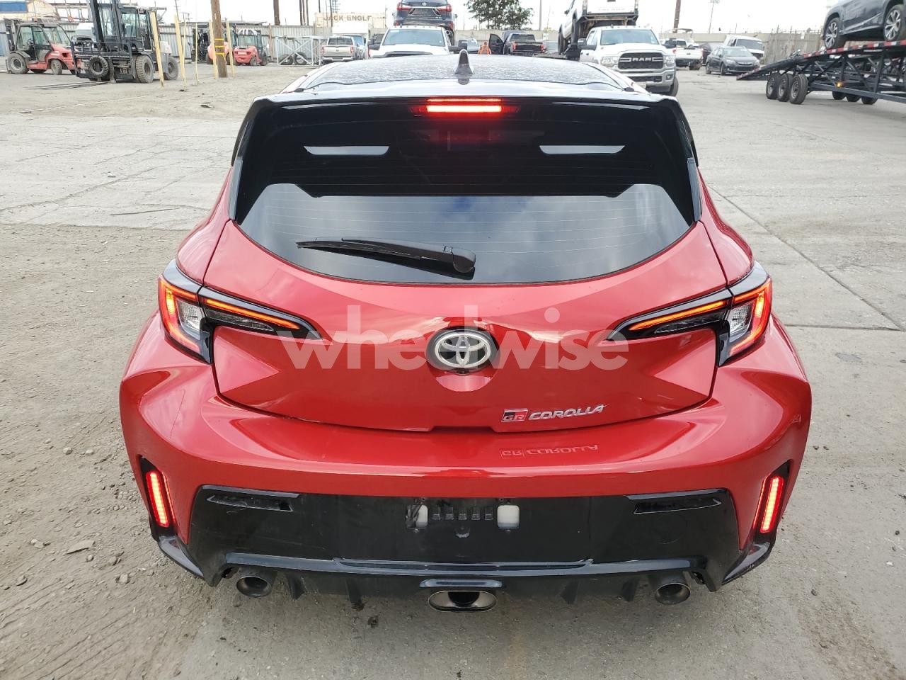 Photo 6 of 2023 TOYOTA GR COROLLA CORE (VIN JTNABAAE1PA003729)