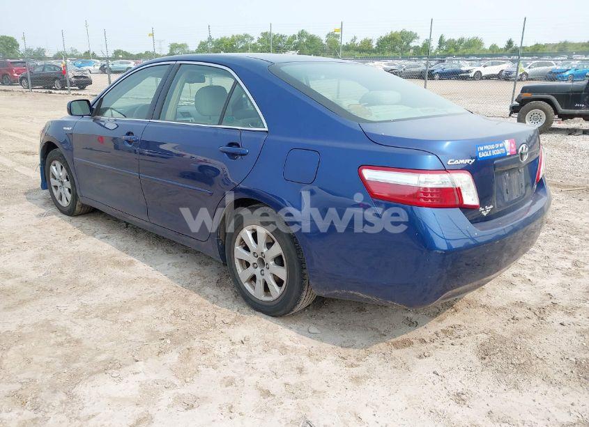 Photo 3 of 2007 Toyota Camry HYBRID (VIN JTNBB46K773019636)