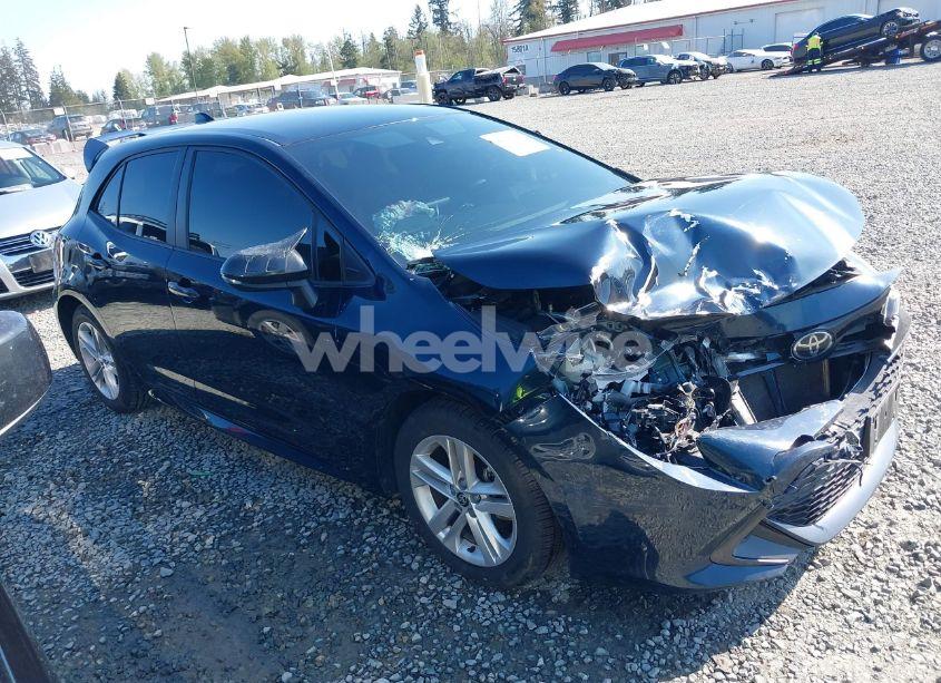 2019 Toyota Corolla SE (VIN JTNK4RBE3K3034568) main photo