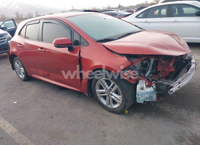 2019 Toyota Corolla SE (VIN JTNK4RBE5K3025175) main photo