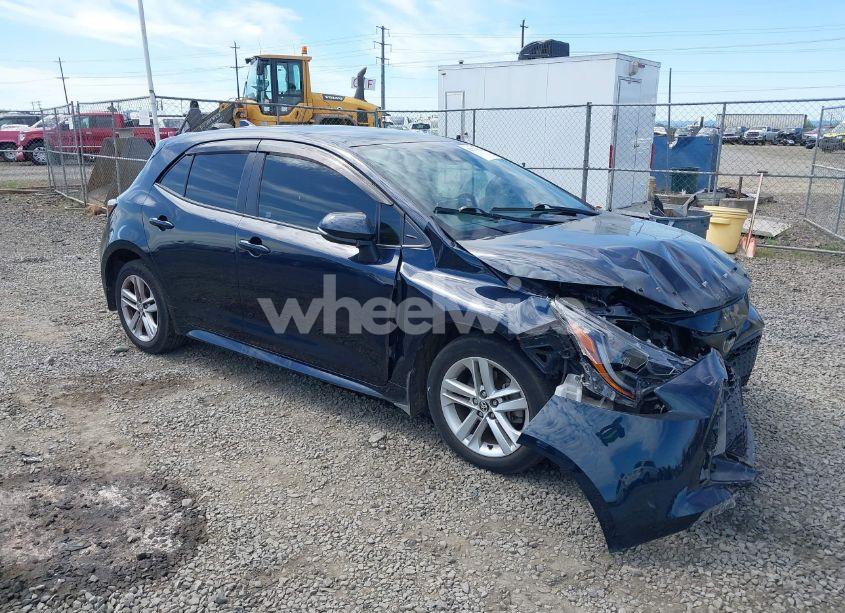 2019 Toyota Corolla SE (VIN JTNK4RBEXK3017153) main photo