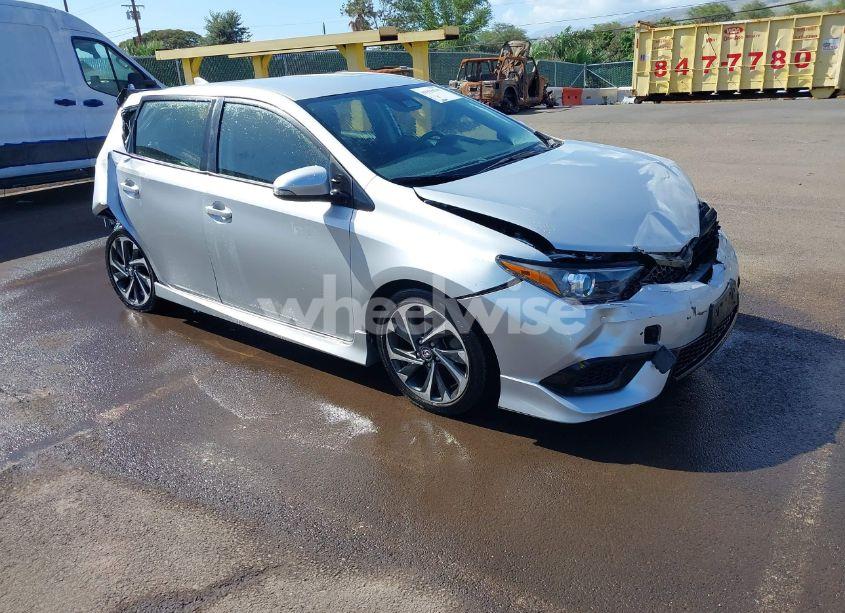 2018 Toyota Corolla IM (VIN JTNKARJE1JJ572576) main photo