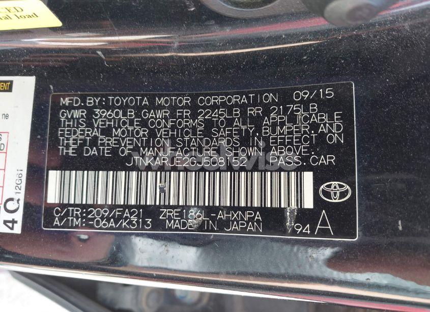 Photo 9 of 2016 Scion Im N/A (VIN JTNKARJE2GJ508152)