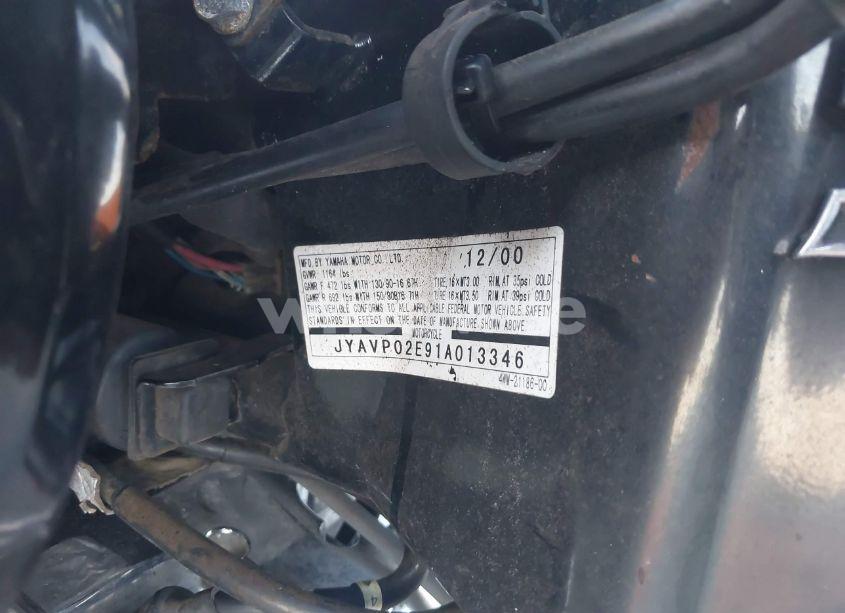 Photo 10 of 2001 Yamaha Xv1600 AL (VIN JYAVP02E91A013346)