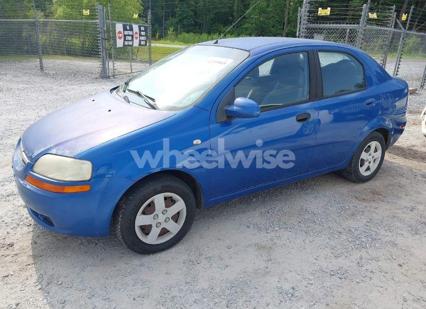 Photo 2 of 2005 Chevrolet Aveo LS (VIN KL1TD52605B456809)