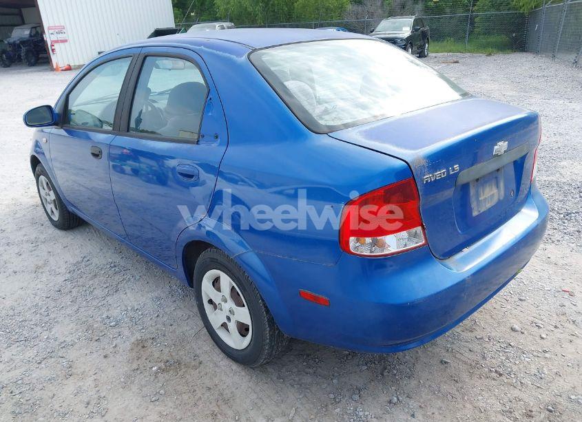 Photo 3 of 2005 Chevrolet Aveo LS (VIN KL1TD52605B456809)